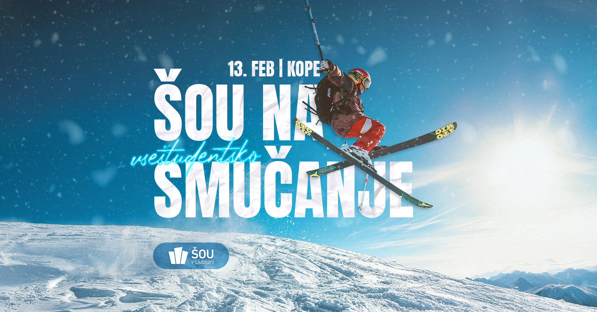 ŠOU na vseštudentsko smučanje