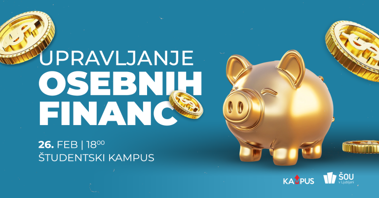 DELAVNICA UPRAVLJANJA OSEBNIH FINANC