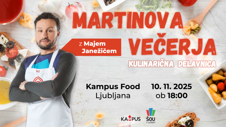 KULINARIČNA DELAVNICA - MARTINOVA VEČERJA
