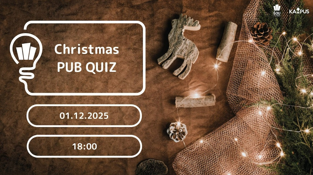 pub kviz bozic VSEŠTUDENTSKI PUB KVIZ: CHRISTMAS EDITION!