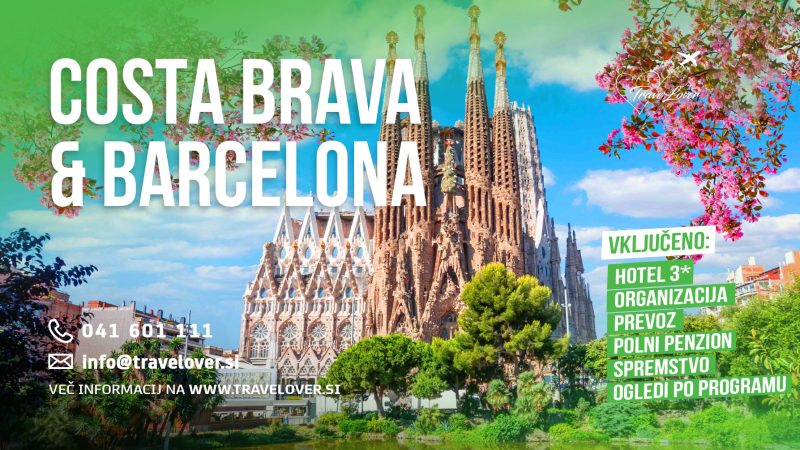 BCN Prvomajska Costa Brava z Barcelono