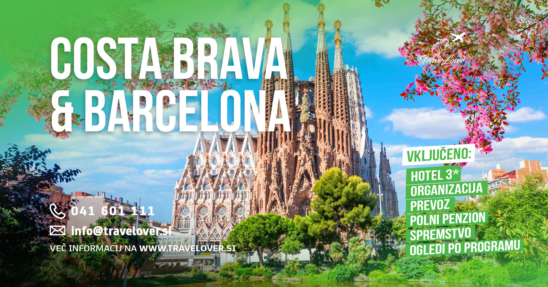 BCN Prvomajska Costa Brava z Barcelono