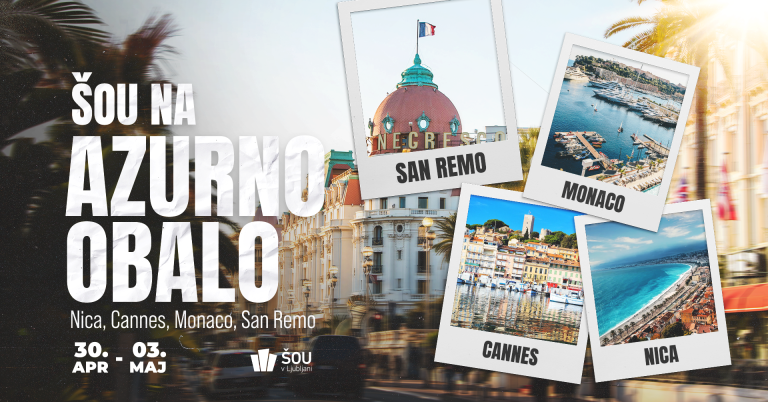 ŠOU na Azurno obalo