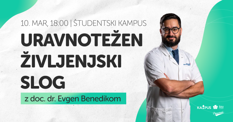 Uravnotežen življenjski slog z doc. dr. Evgen Benedikom